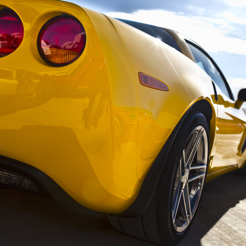 Yellow Sports Car